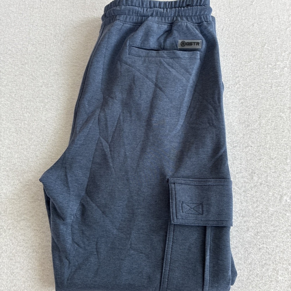 RGSTR Jogger Pants Mens‎ XL Navy Casual Drawstring Elastic Waist Lounge Relaxed